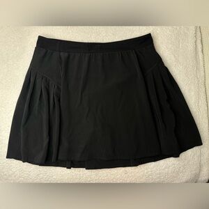 SPANX Get Moving High-Waist Skort – Built-In Shorts, Black